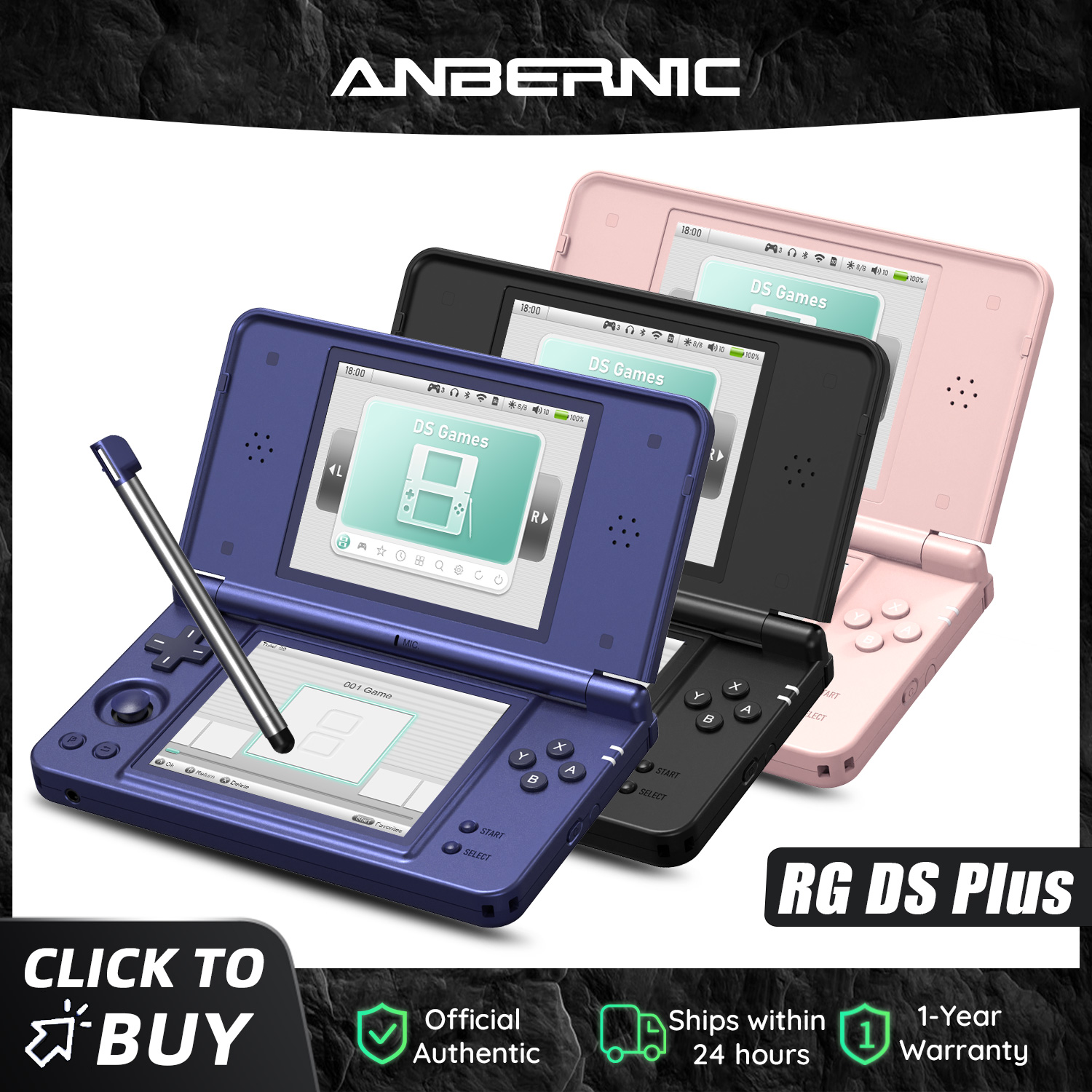 Gaming Console Under 5000 - Anbernic RG DS Plus Taşınabilir El