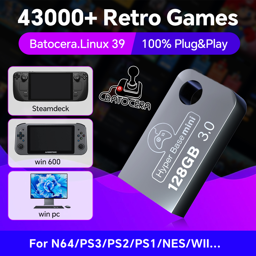 Gaming Console Latest - Batops3 128G USB Flash sürücü Windows