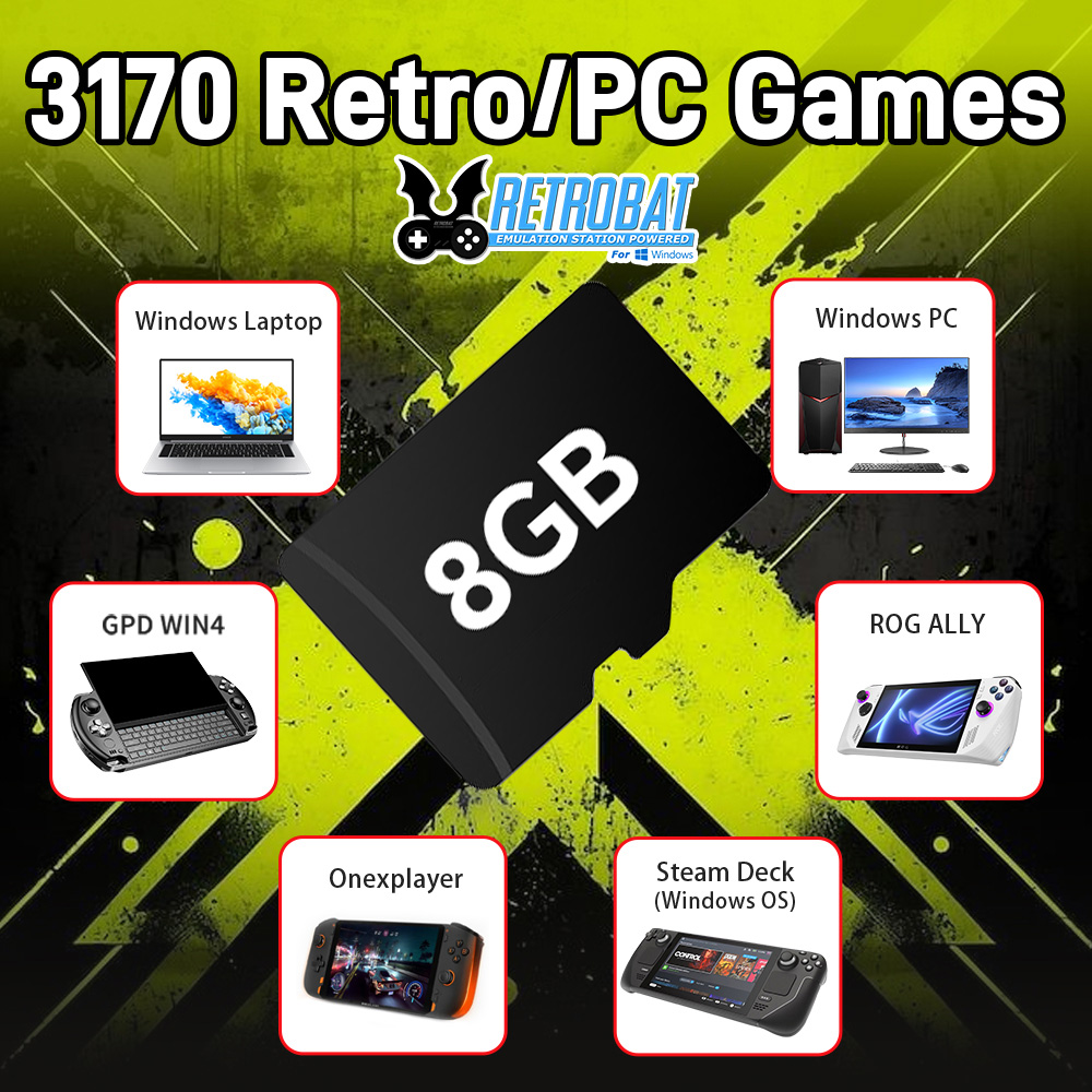 Gaming Console Latest - 8 GB Oyun TF Kartı ile