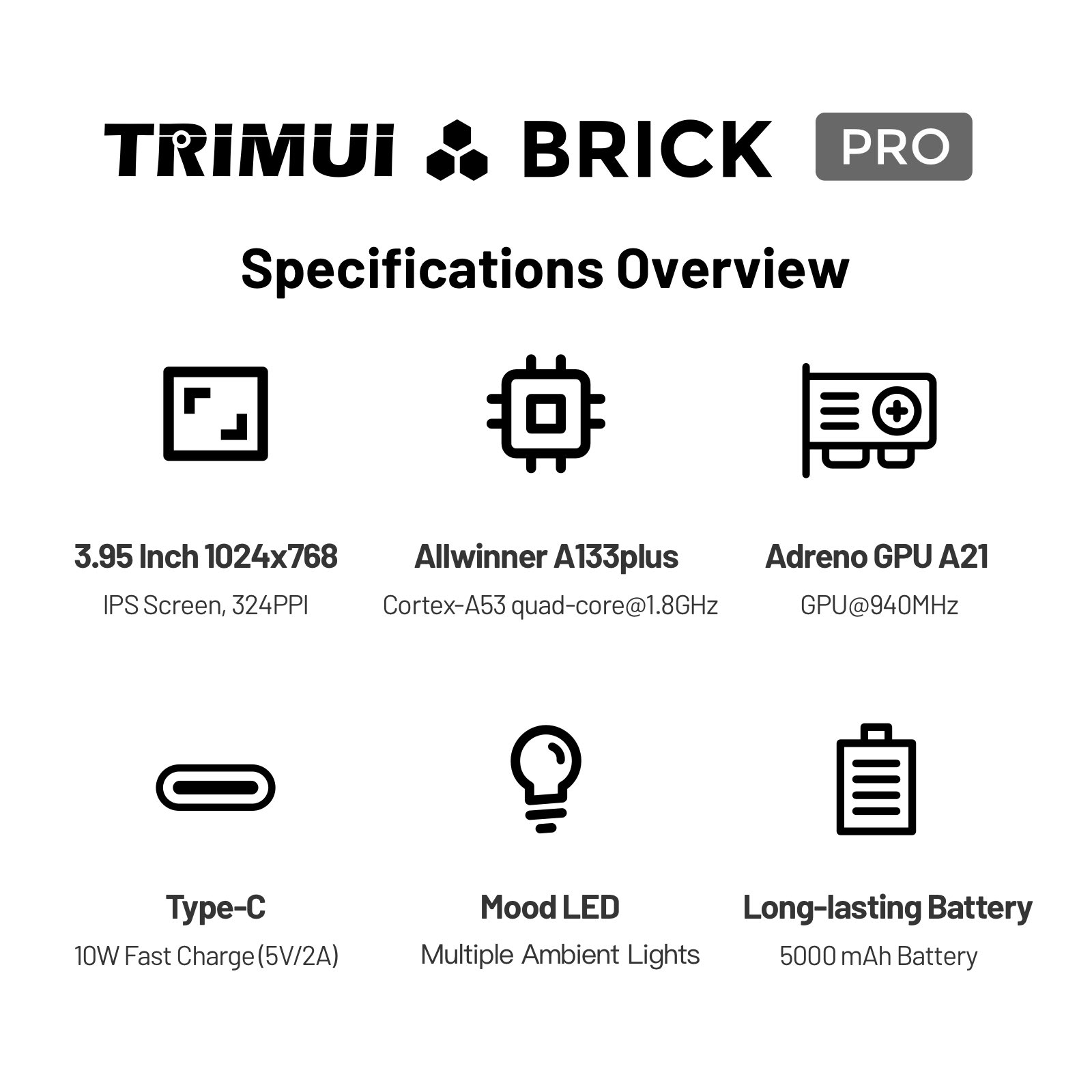 TRIMUI Brick Pro TG4040 Retro  - Gaming Console Under 5000 incelemesi ve fiyatı
