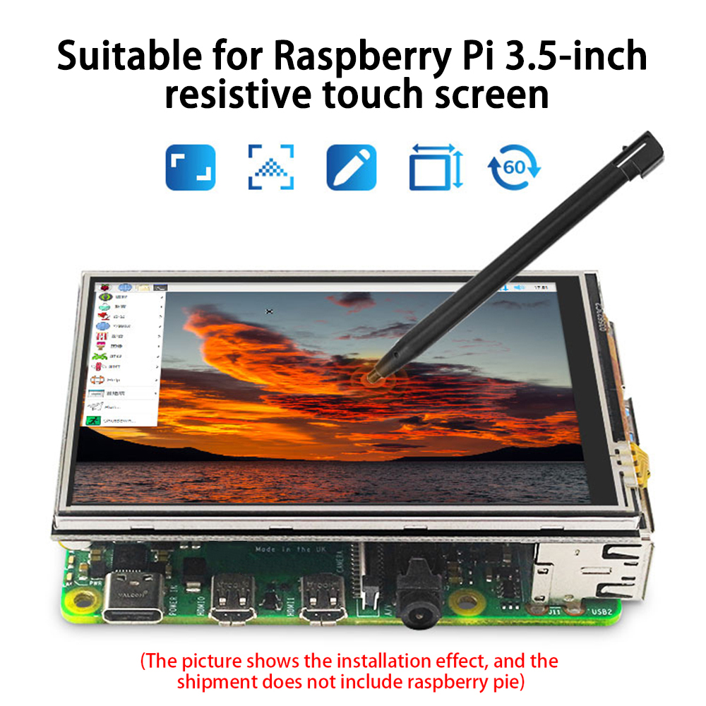 Raspberry Pi 2/3B/4B için 3,5  - Gaming Console Display Case incelemesi ve fiyatı