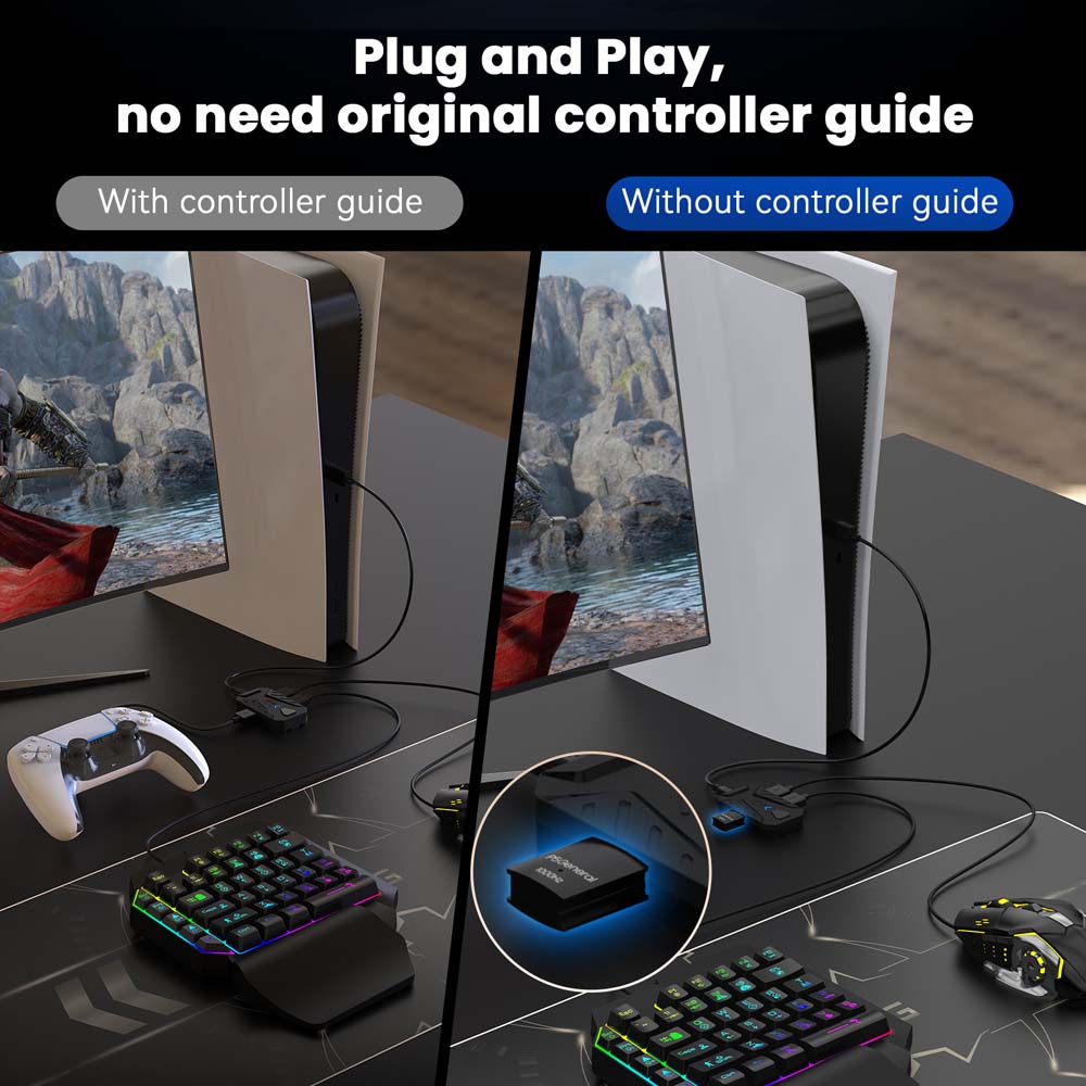 PS5 için oyun klavyesi fare ko - Gaming Console Buttons incelemesi ve fiyatı