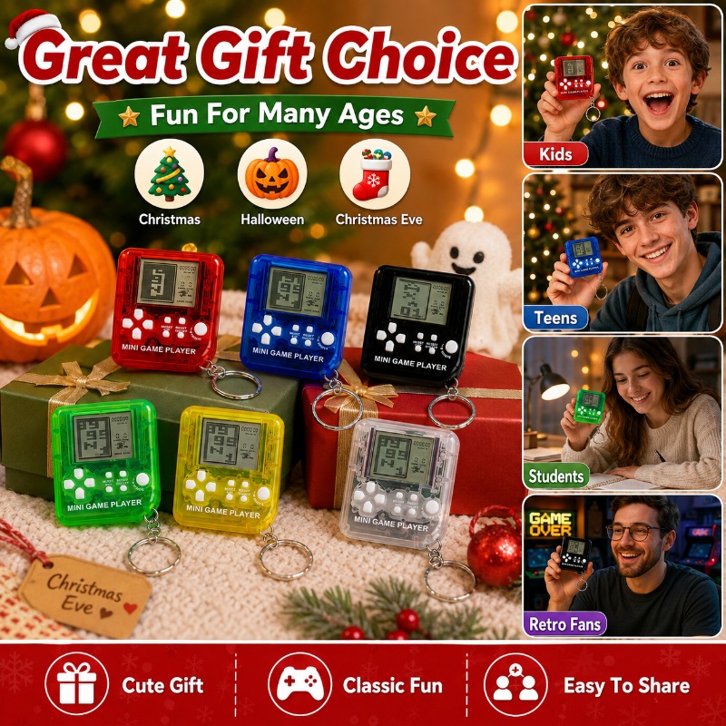 Mini Tetris Oyun Konsolu Anaht - Gaming Console Keychain incelemesi ve fiyatı