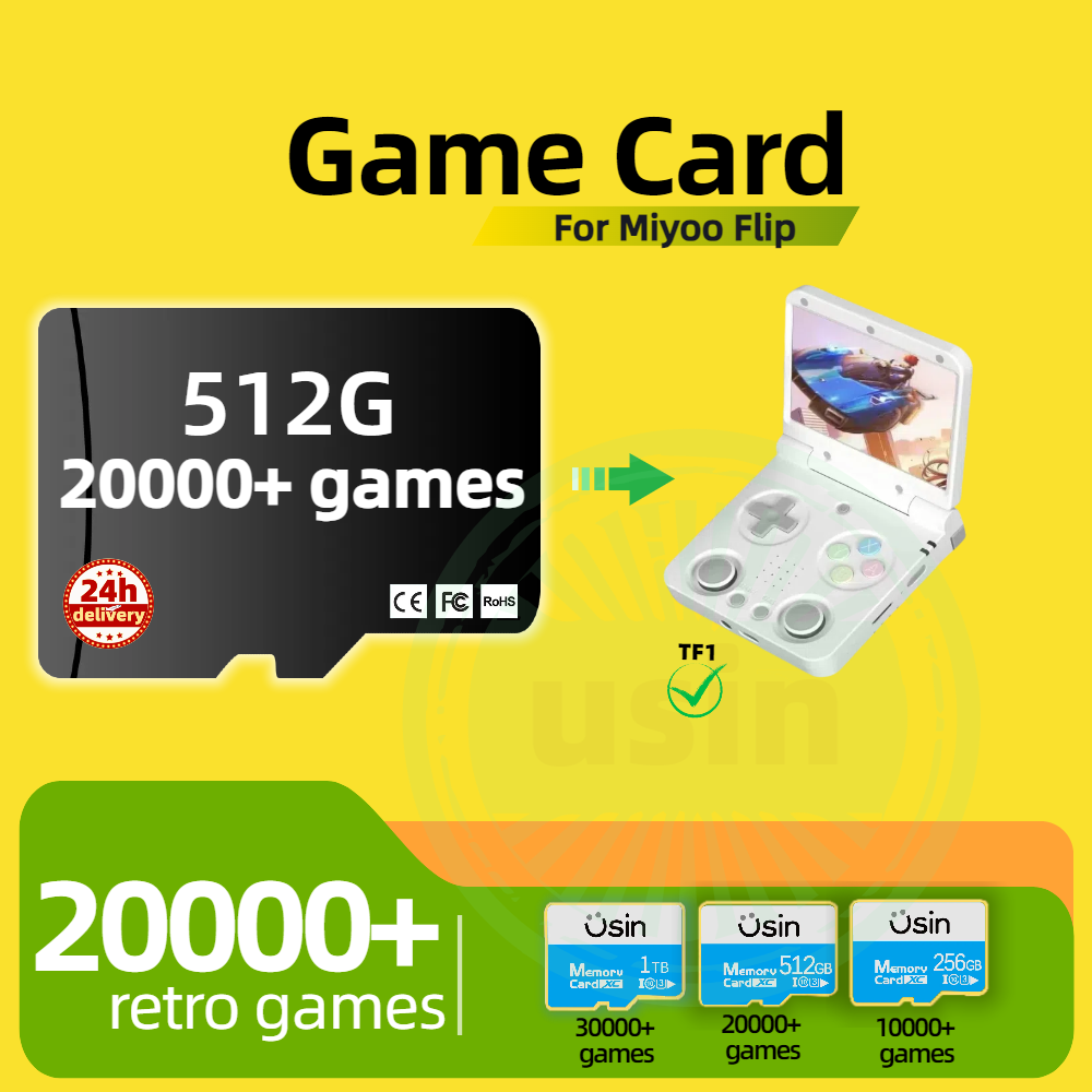 Oyun Kartı Miyoo Flip 30000+ R - Gaming Console Latest incelemesi ve fiyatı