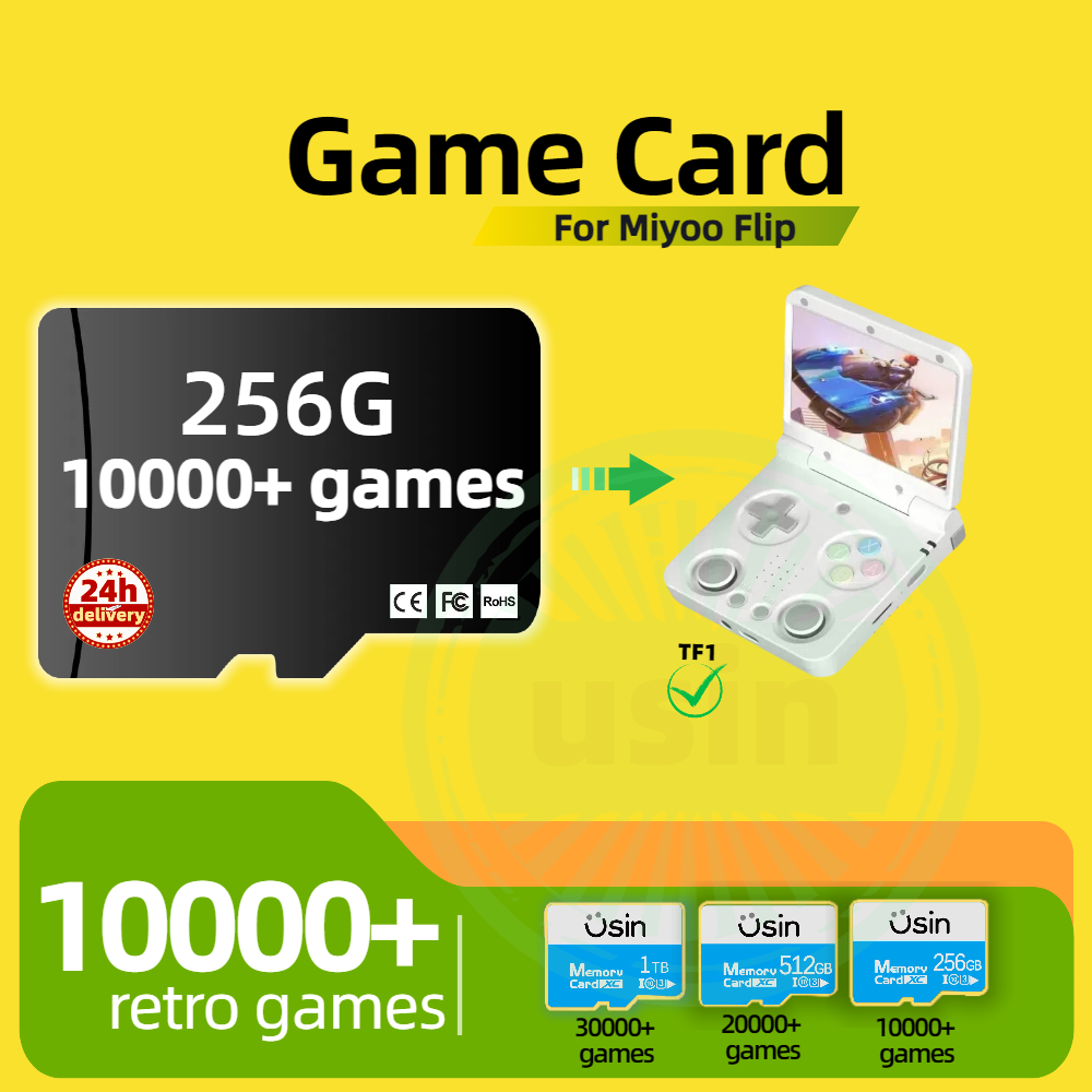 Oyun Kartı Miyoo Flip 30000+ R - Gaming Console Latest incelemesi ve fiyatı