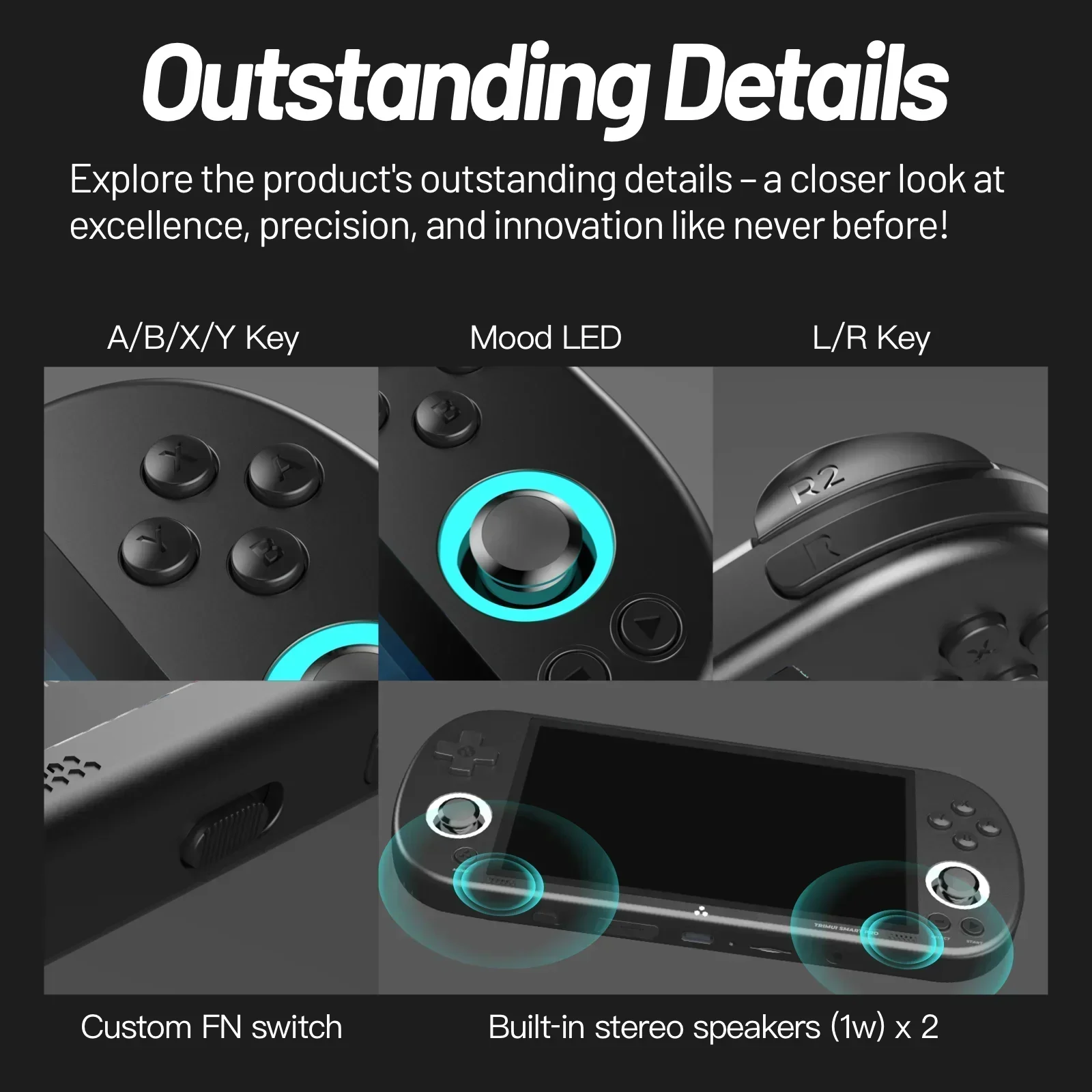 AMPOWN Trimui Akıllı Pro Konso - Gaming Console Under 5000 incelemesi ve fiyatı