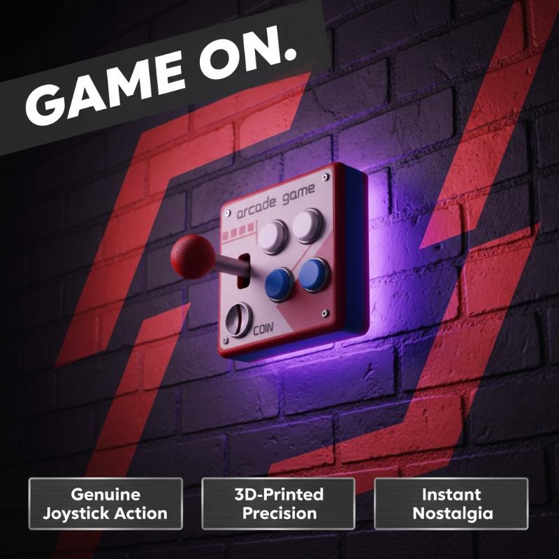 Retro Arcade Oyun Düğmesi Anah - Gaming Console Buttons incelemesi ve fiyatı