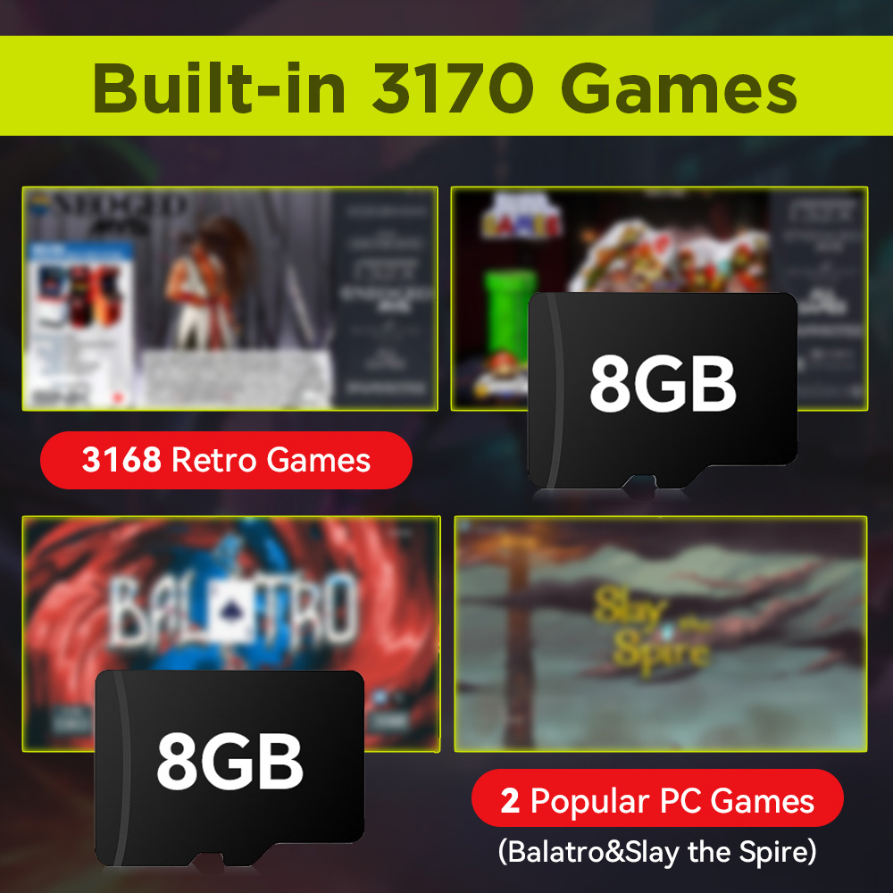 8 GB Oyun TF Kartı ile 3170 Re - Gaming Console Latest incelemesi ve fiyatı